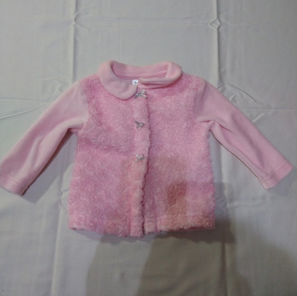 George Cardigan Baby Girls sweater Size 0-3m - Picture 3 of 16